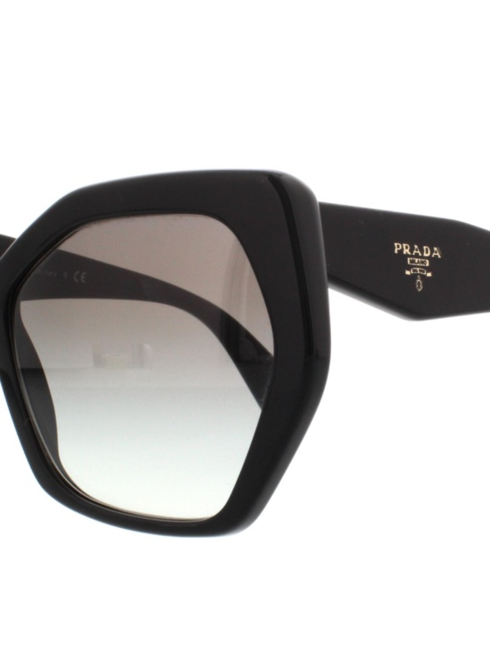 Prada Women’s Black Oversized Square Sunglasses